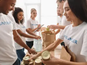 680bd01f5ab96 Multiethnic Group Of Volunteer 213047659